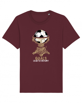 Football Goals Burgundy