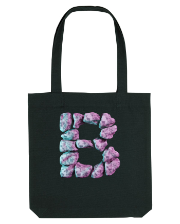 Litera B - 3D Black