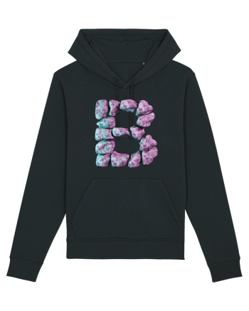Litera B - 3D Black