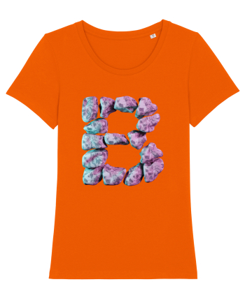 Litera B - 3D Bright Orange