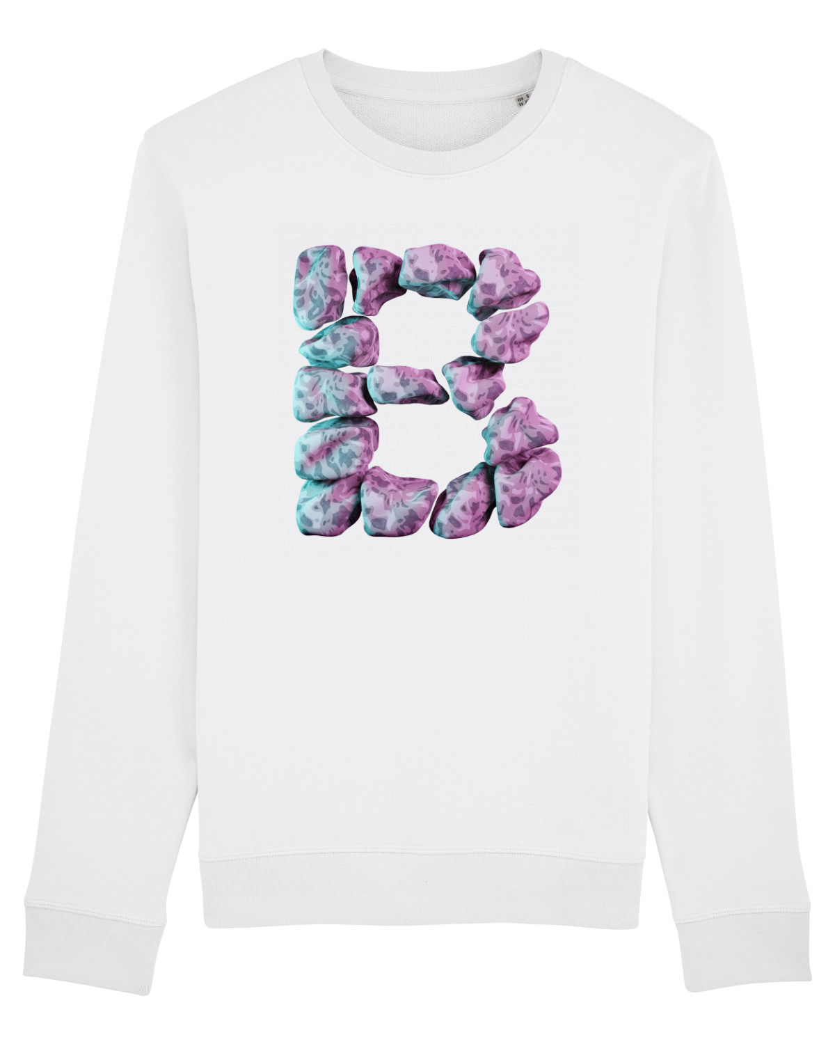 Bluză mânecă lungă Unisex Rise White