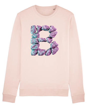 Litera B - 3D Candy Pink