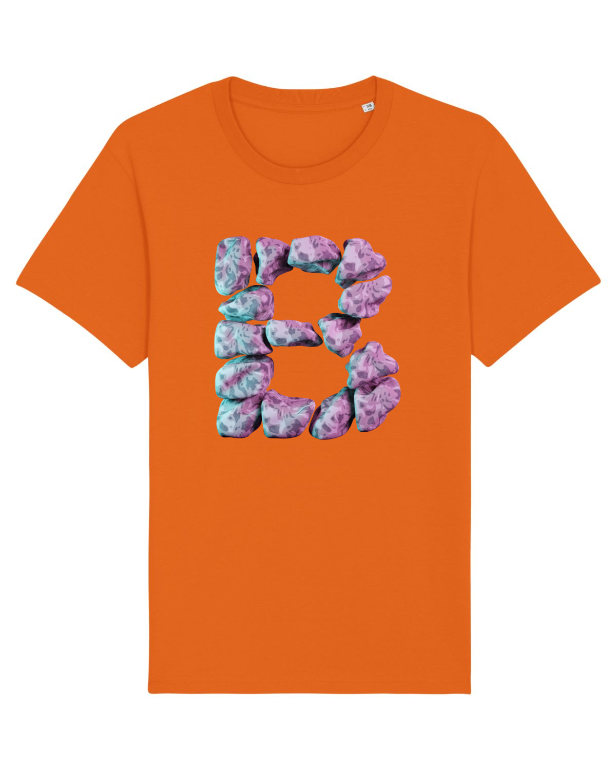Tricou mânecă scurtă Unisex Rocker Bright Orange