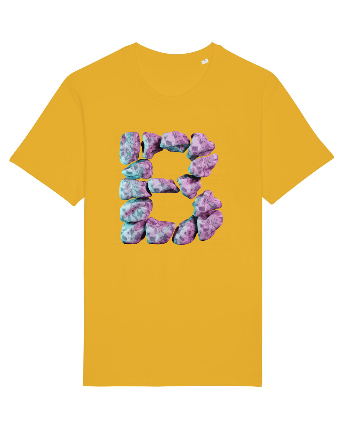 Tricou mânecă scurtă Unisex Rocker Spectra Yellow