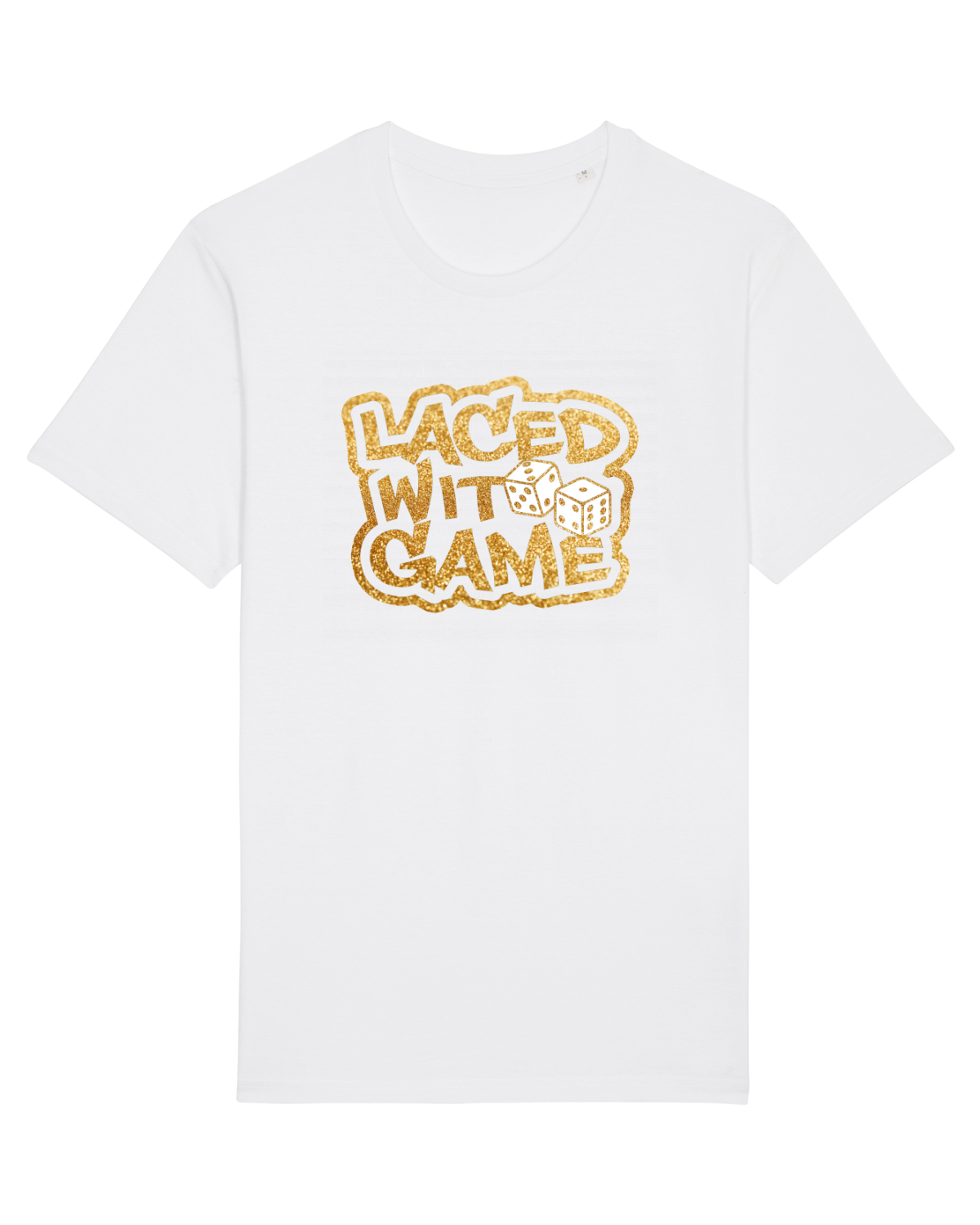 Tricou mânecă scurtă Unisex Rocker White
