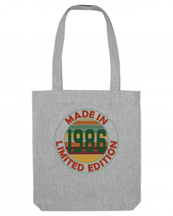 Made In 1986 Limited Edition Heather Grey