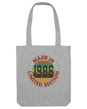 Made In 1986 Limited Edition Heather Grey