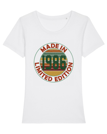Made In 1986 Limited Edition White