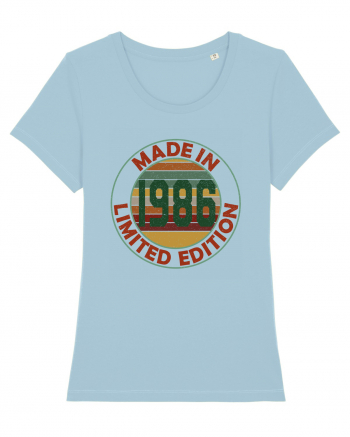 Made In 1986 Limited Edition Sky Blue
