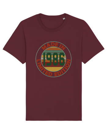 Made In 1986 Limited Edition Burgundy