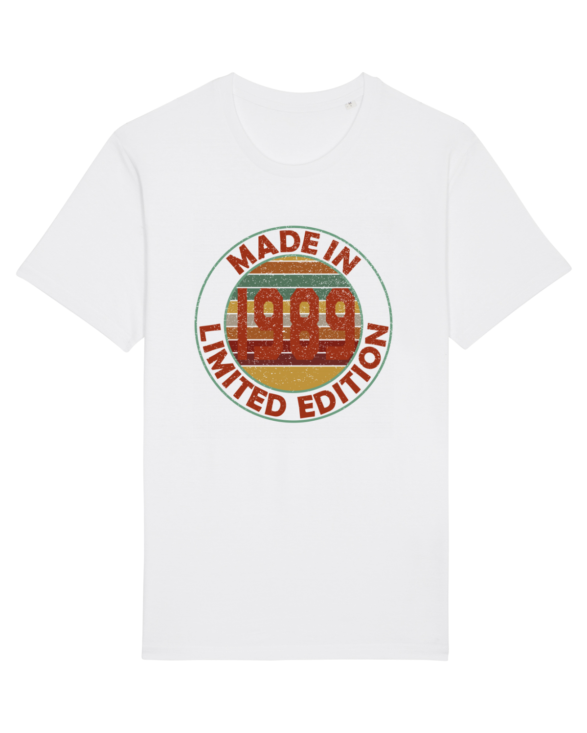 Tricou mânecă scurtă Unisex Rocker White