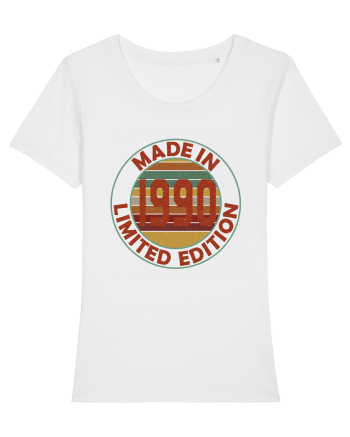 Made In 1990 Limited Edition White