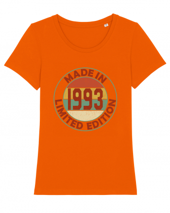 Made In 1993 Limited Edition Bright Orange
