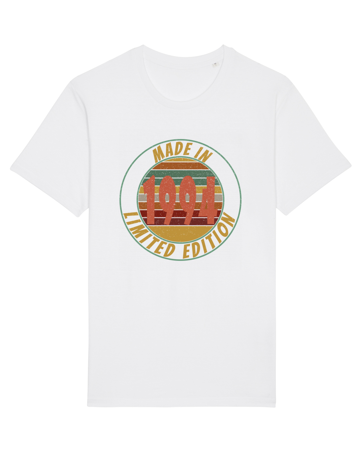 Tricou mânecă scurtă Unisex Rocker White