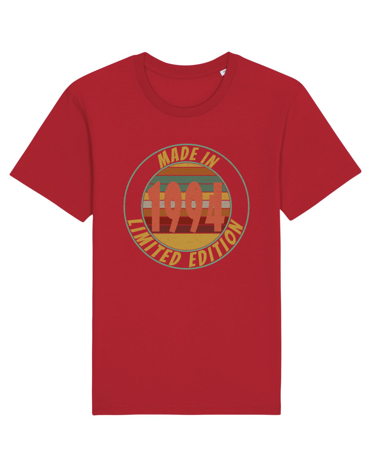 Tricou mânecă scurtă Unisex Rocker Red
