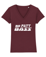 BASS Tricou mânecă scurtă guler V Damă Evoker