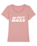 BASS Tricou mânecă scurtă guler larg fitted Damă Expresser