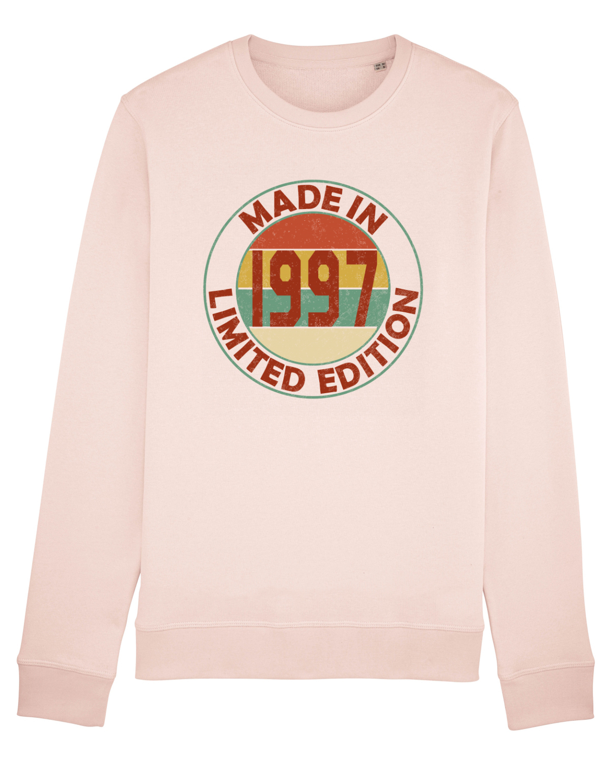 Bluză mânecă lungă Unisex Rise Candy Pink