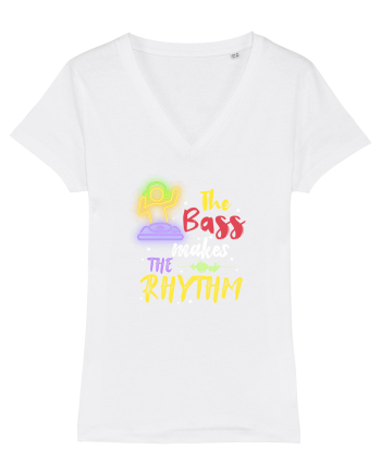 The bass make the rhythm White