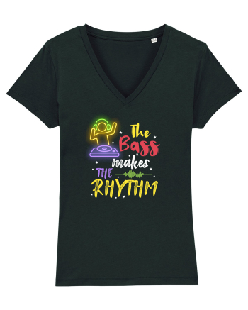 The bass make the rhythm Black