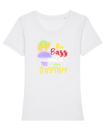 The bass make the rhythm White