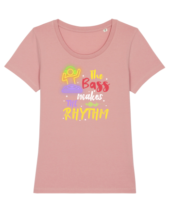 The bass make the rhythm Canyon Pink