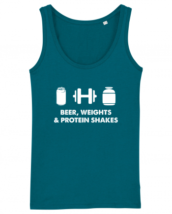 Beer, weights & protein shakes Ocean Depth