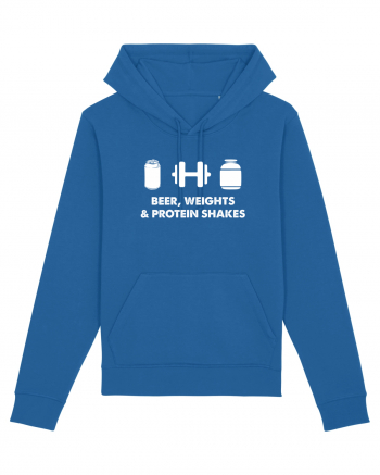 Beer, weights & protein shakes Royal Blue