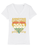Annoying Each Other From 2003 And Still Going Strong Tricou mânecă scurtă guler V Damă Evoker
