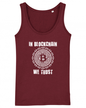 In blockchain we trust Burgundy