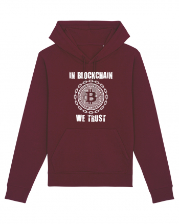 In blockchain we trust Burgundy