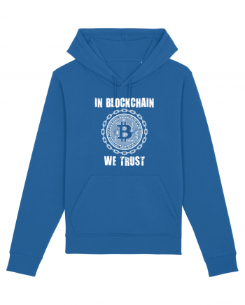 In blockchain we trust Royal Blue