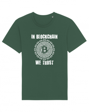 In blockchain we trust Bottle Green