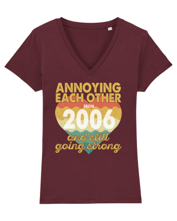 Annoying Each Other From 2006 And Still Going Strong Burgundy