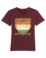 Annoying Each Other From 2007 And Still Going Strong Tricou mânecă scurtă guler V Bărbat Presenter