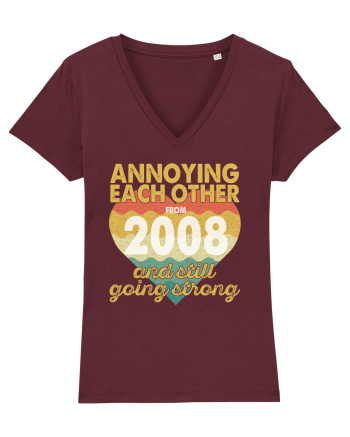 Annoying Each Other From 2008 And Still Going Strong Burgundy