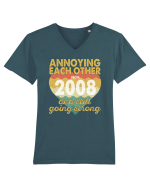 Annoying Each Other From 2008 And Still Going Strong Tricou mânecă scurtă guler V Bărbat Presenter