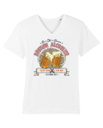 Eu și alcoolul Tricou mânecă scurtă guler V Bărbat Presenter