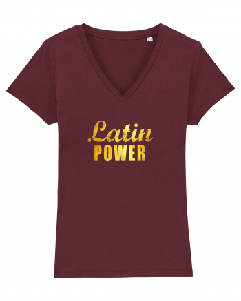 Latin Power Burgundy