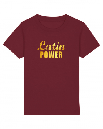 Latin Power Burgundy