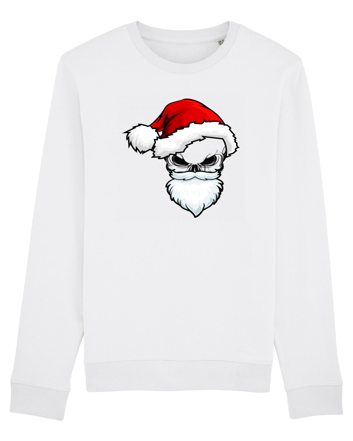 Bluză mânecă lungă Unisex Rise White
