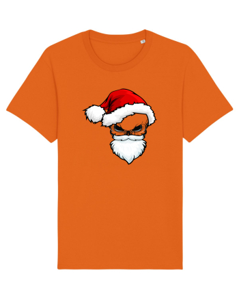 Skull Santa Claus Bright Orange