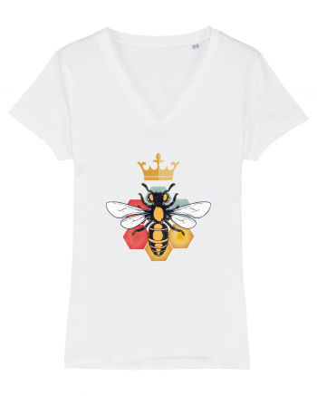 Queen bee White