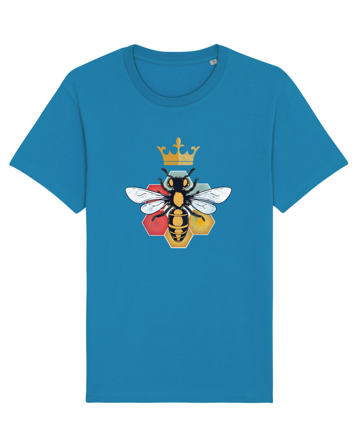 Tricou mânecă scurtă Unisex Rocker Azur