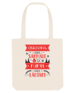 Crăciunul fără sarmale - v3 Sacoșă textilă