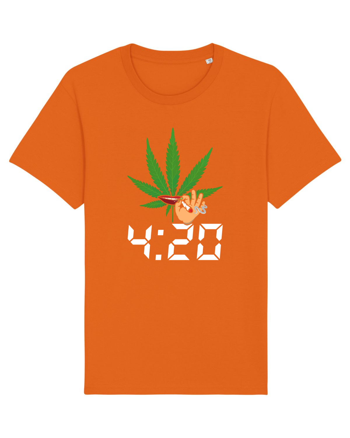 Tricou mânecă scurtă Unisex Rocker Bright Orange