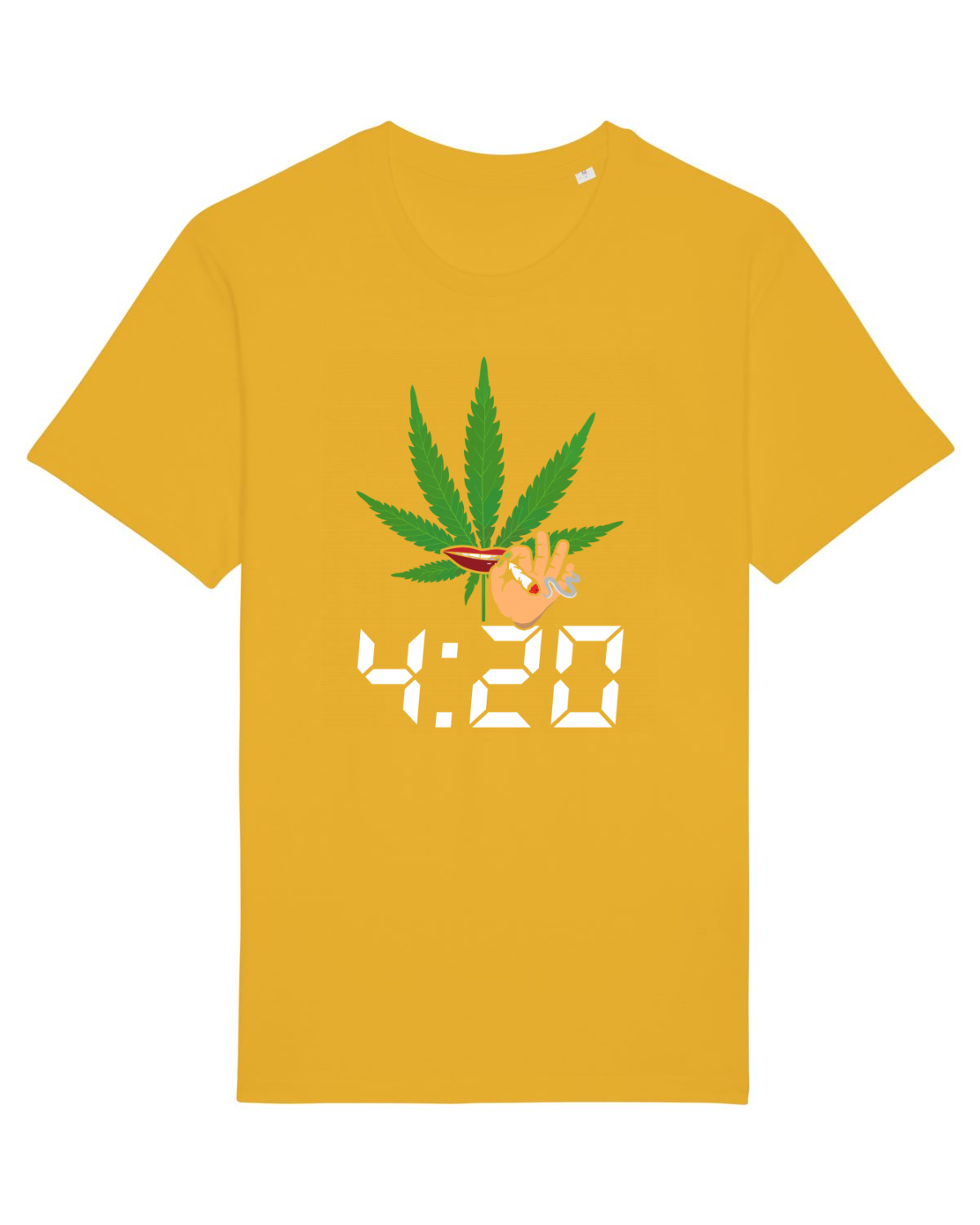 Tricou mânecă scurtă Unisex Rocker Spectra Yellow