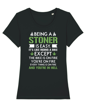BEING A STONER IS EASY Black