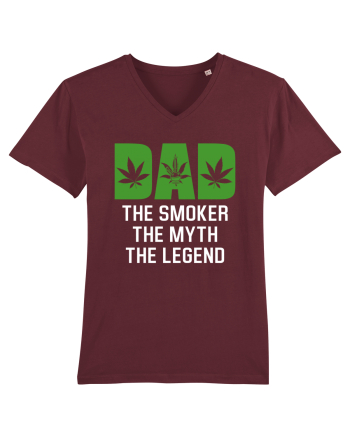 Dad the smoker the myth the legend Burgundy