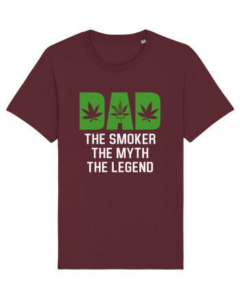 Dad the smoker the myth the legend Burgundy